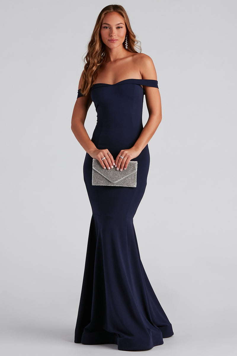 navy blue prom dress windsor