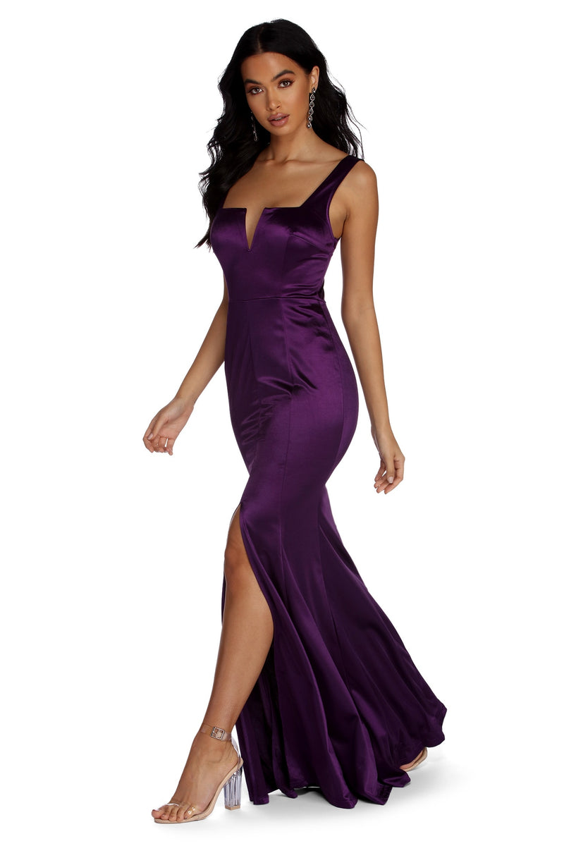 windsor purple prom dress