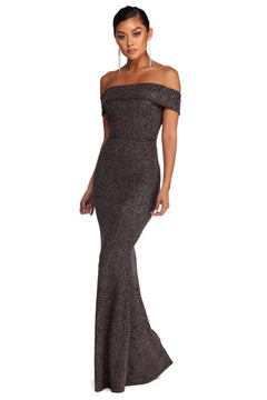 brooklyn formal glitter dress