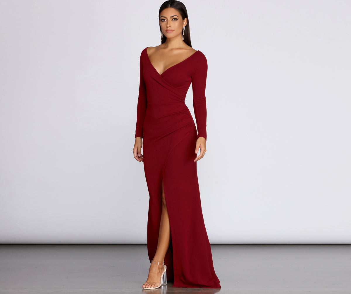 windsor off the shoulder dress