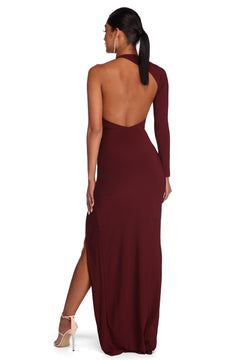 sienna formal one shoulder dress