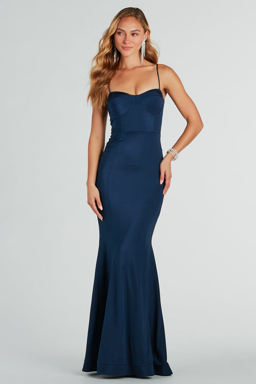 Royal Blue High Neck Taffeta Halter Homecoming Dresses with Beading –  Promnova
