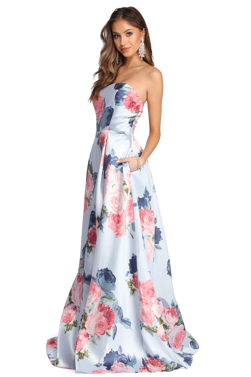 karen millen pleated floral dress