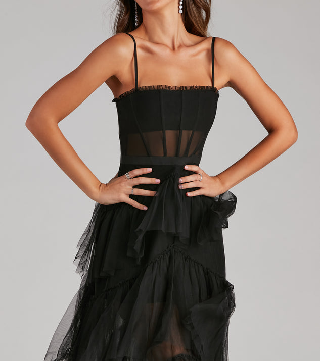 Laura Formal Tiered Tulle Dress | Windsor