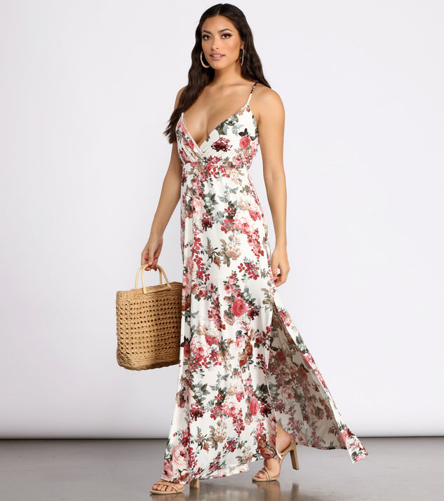 Floral Moment Maxi Dress & Windsor