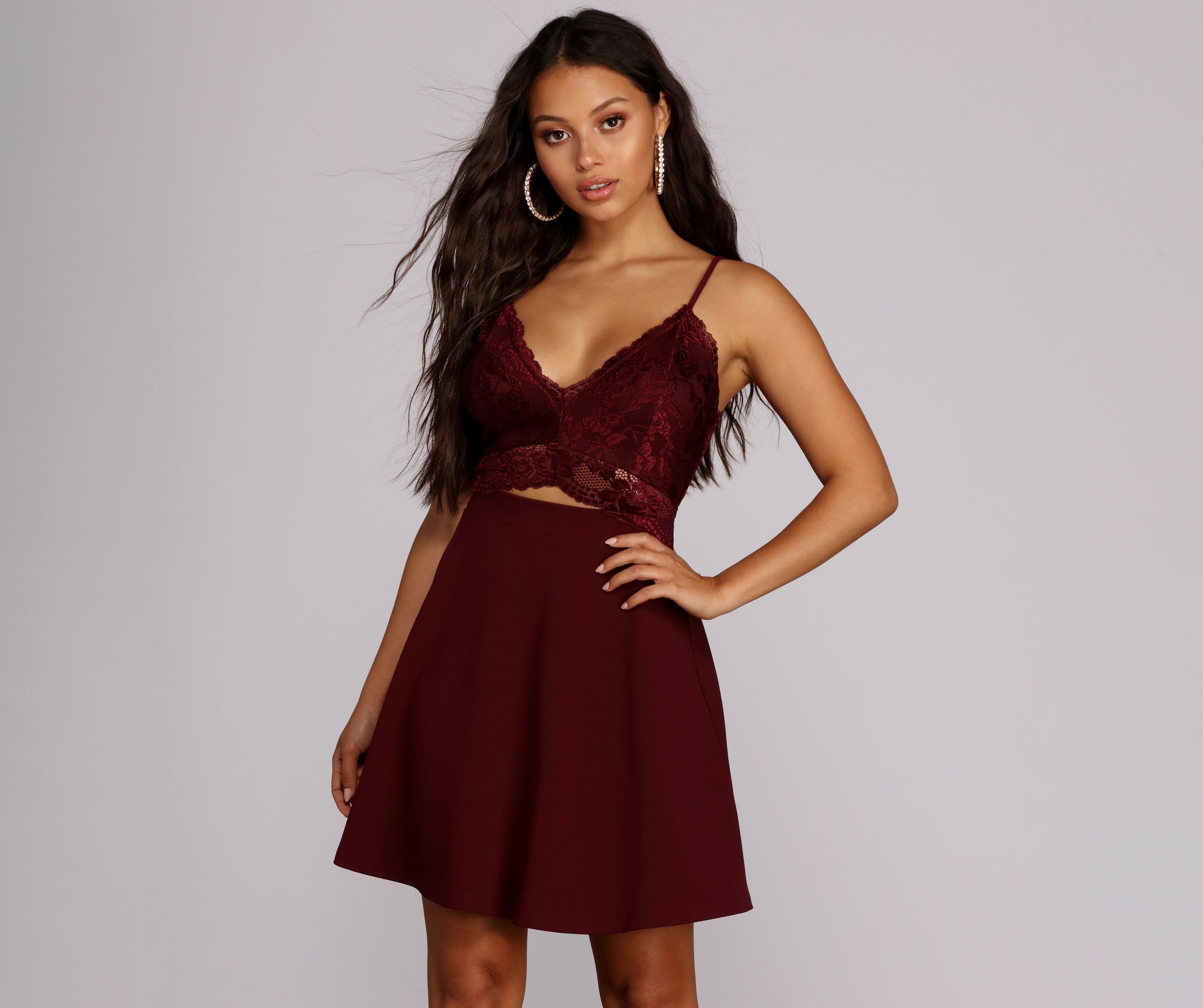 very skater dress