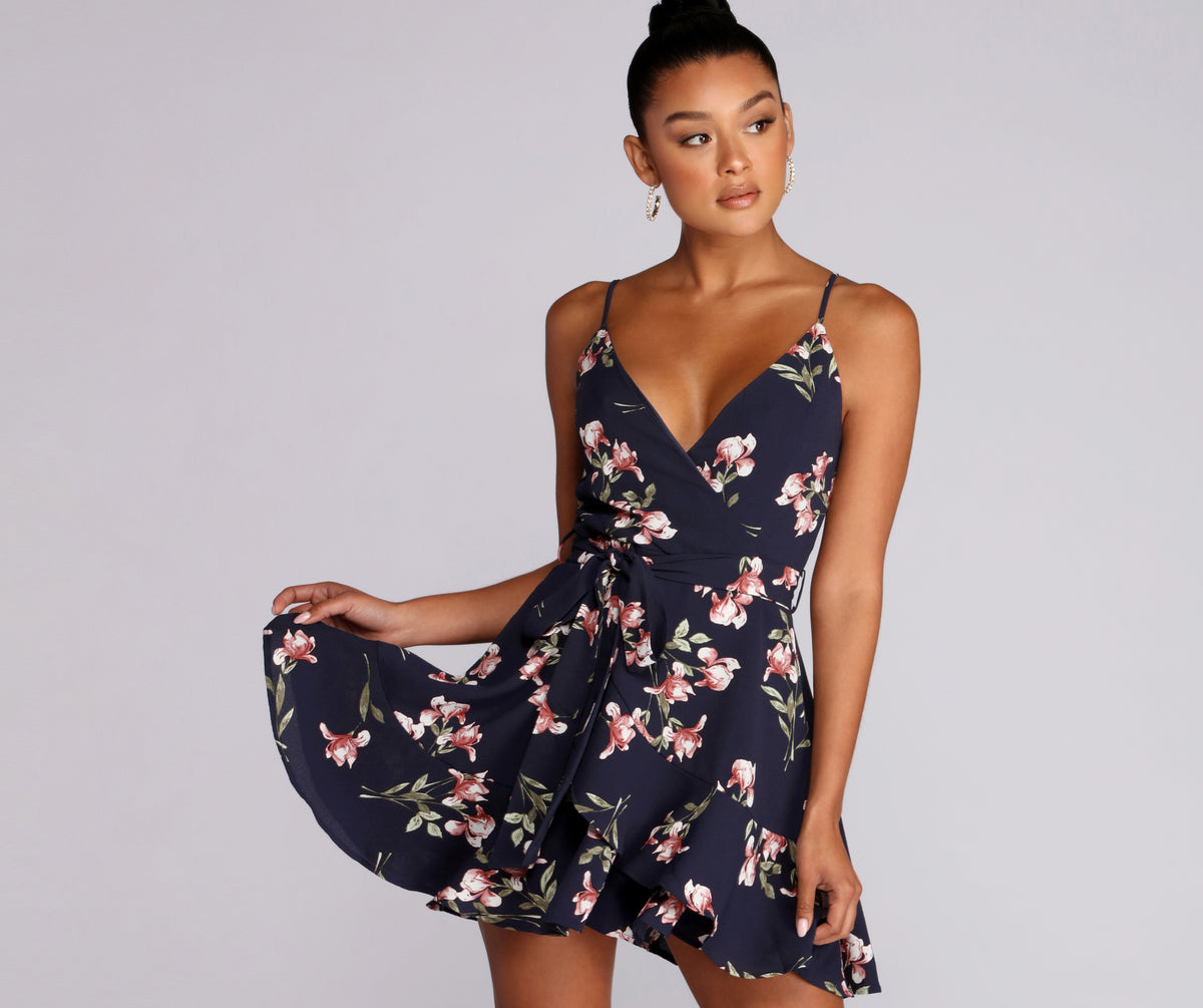 Plant One On Floral Skater Dress & Windsor