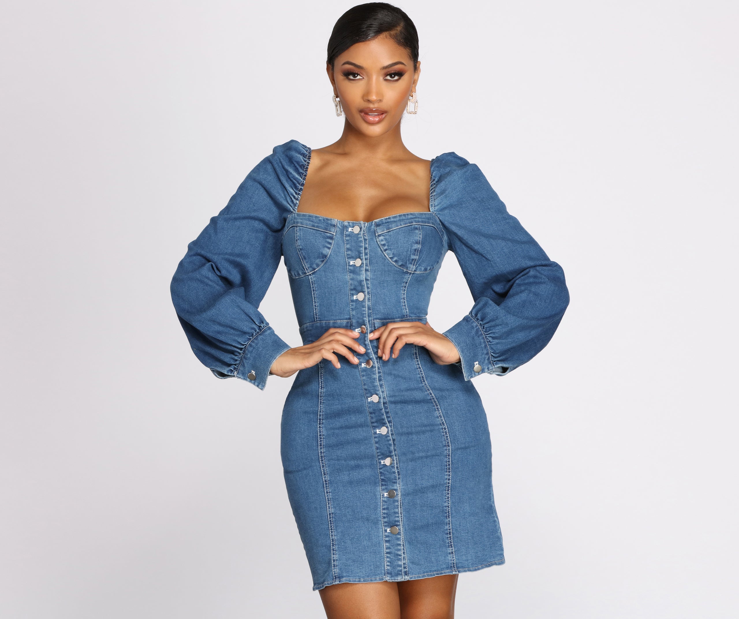 windsor denim dress