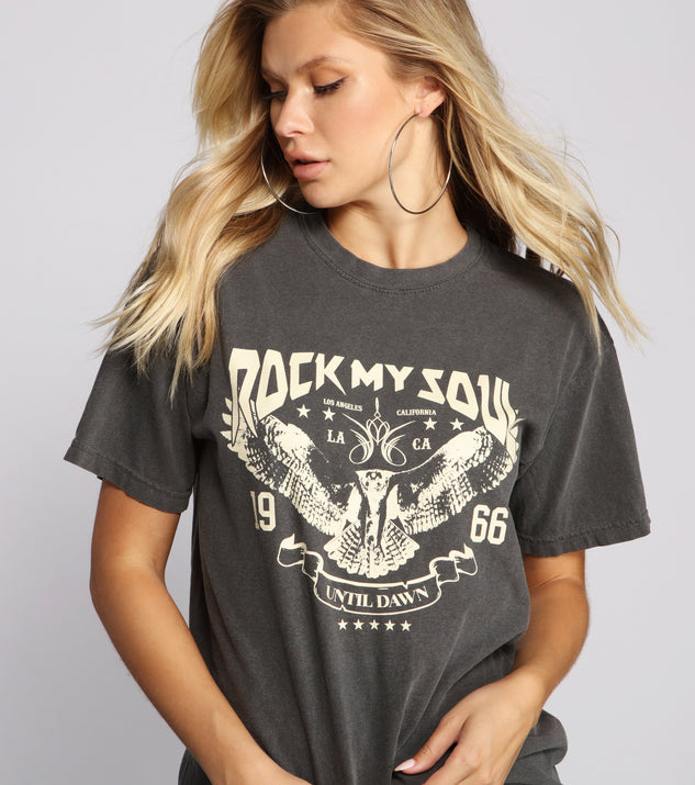 Rock My Soul Oversized Graphic Tee & Windsor