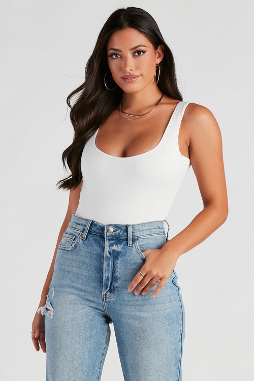 Sexy Crop Tops for Women Going Out Front Cutout Double Layer Crew Neck  Sleeveless Corset Cropped Tank Tops