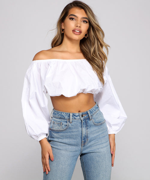 Effortless And Chic Crop Top & Windsor