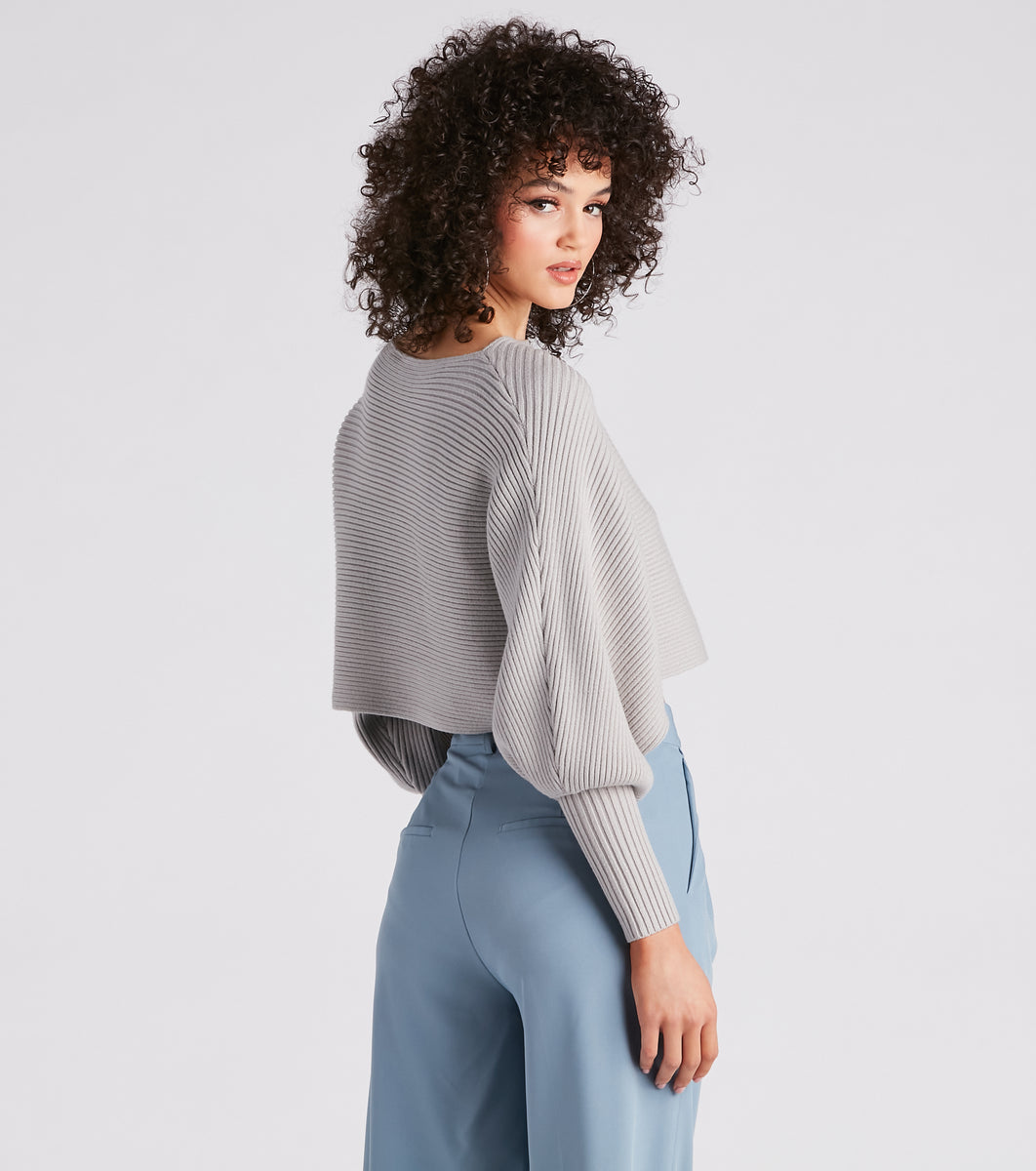 Keep Me Cozy Slouchy Knit Sweater | Windsor