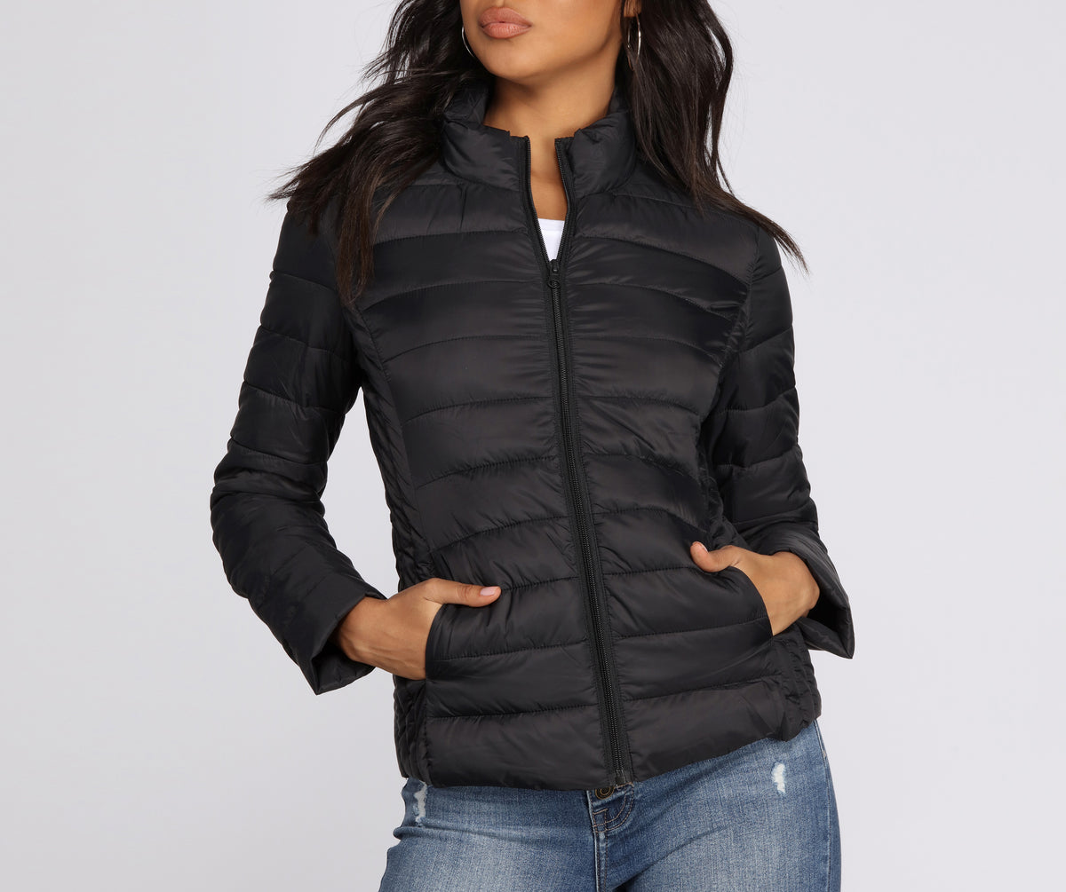 Lightweight Puffer Jacket & Windsor