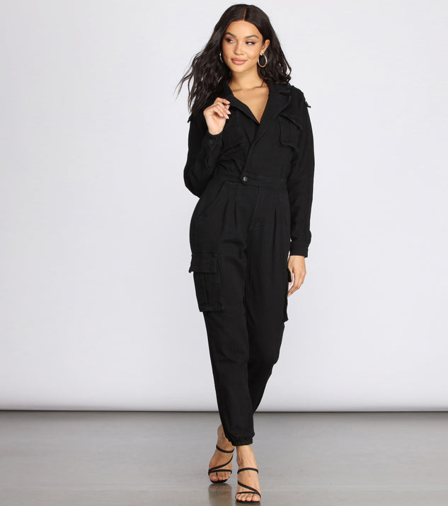 Suit Yourself Utility Cargo Jumpsuit & Windsor