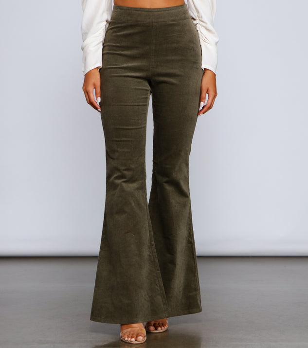 Bring The Flare Corduroy Pants | Windsor