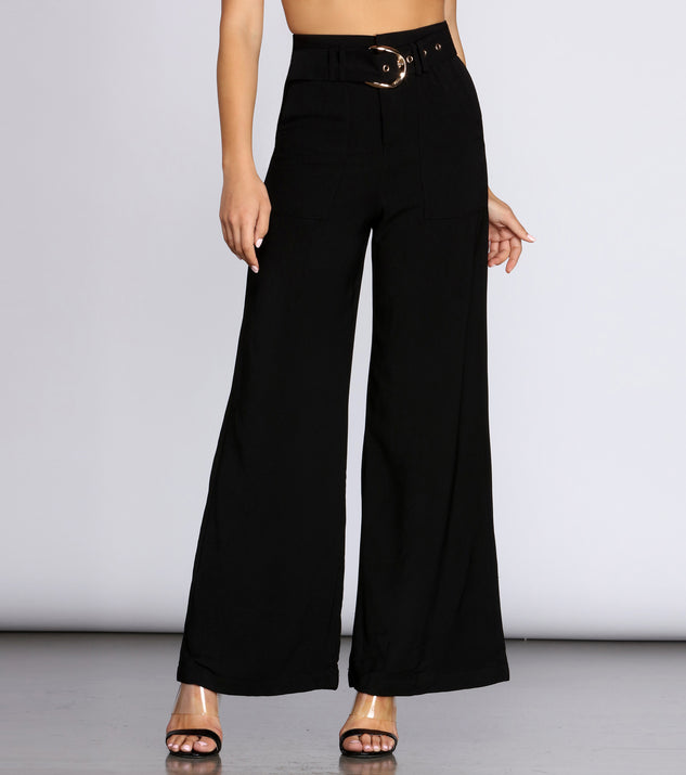 Easy Going Wide Leg Trousers & Windsor