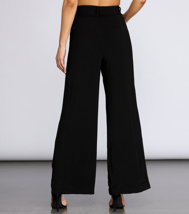 Easy Going Wide Leg Trousers & Windsor