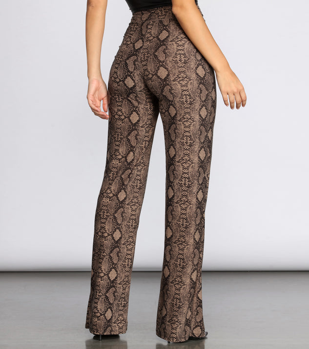 Sassy Stunner Snake Print Pants & Windsor