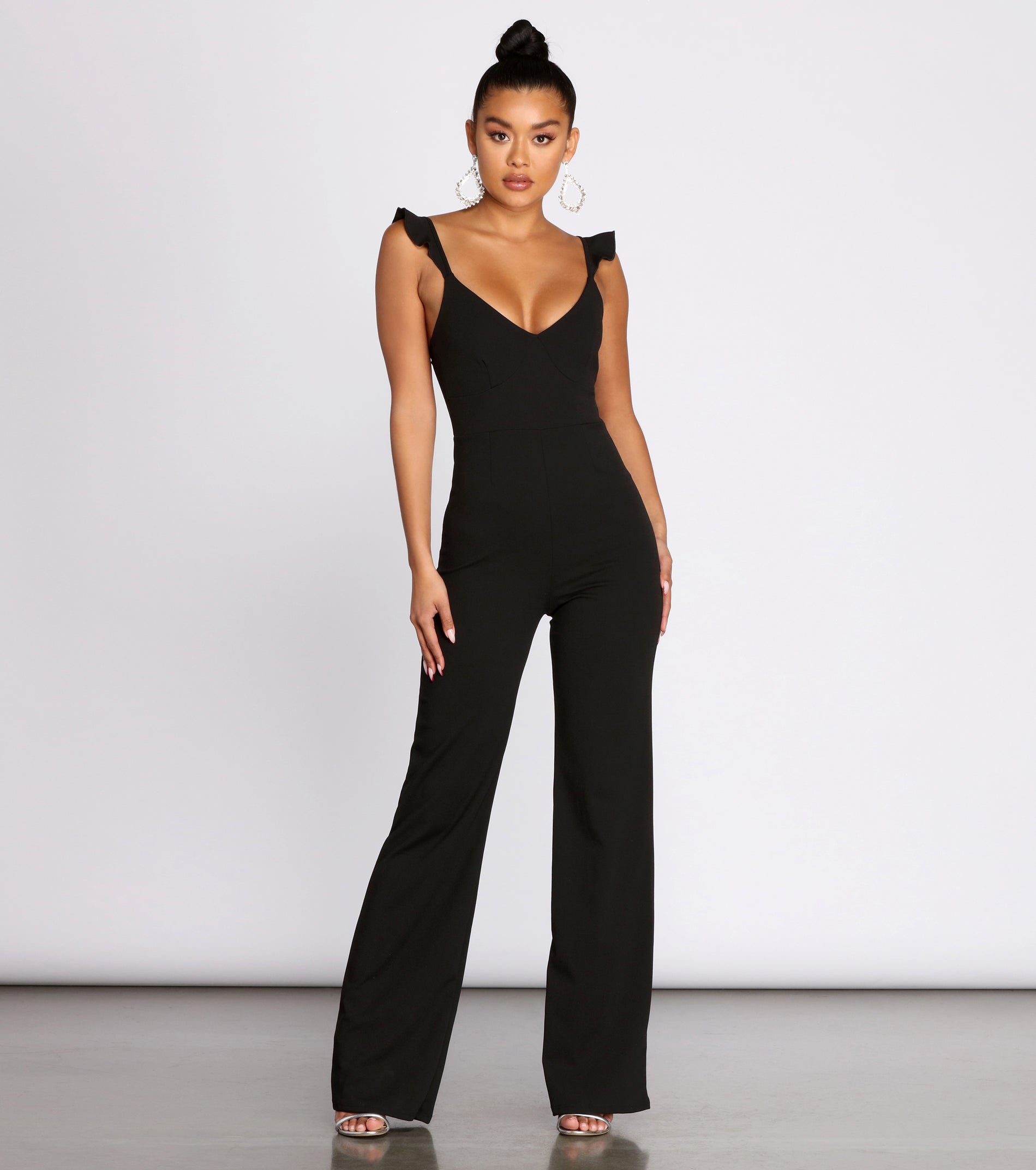 Ruffle Mode Sleek Jumpsuit & Windsor