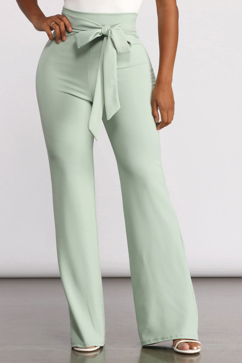 high waisted business pants