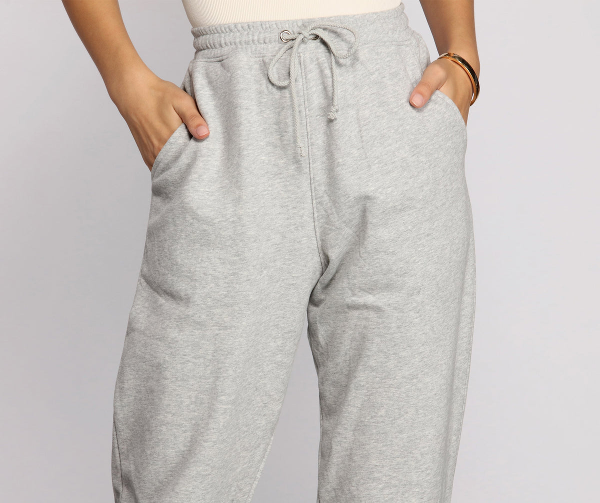 Comfy Chic French Terry Joggers & Windsor
