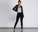 Sleek And Stylin Ponte High-rise Leggings