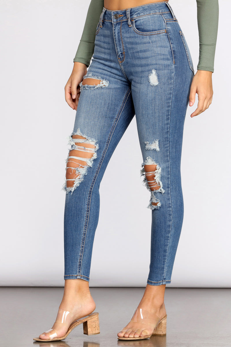 cropped skinny jeans