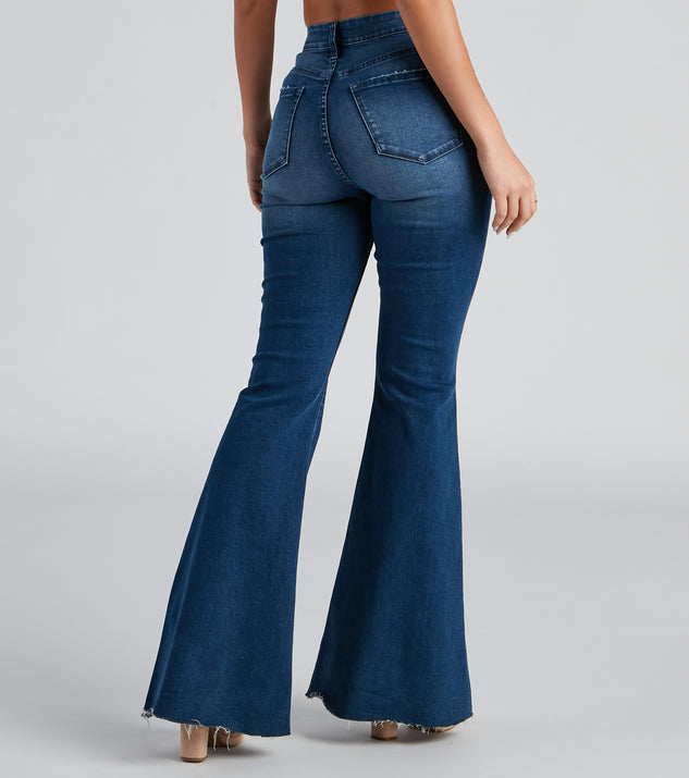 Bri High Rise Flare Jeans By Windsor Denim