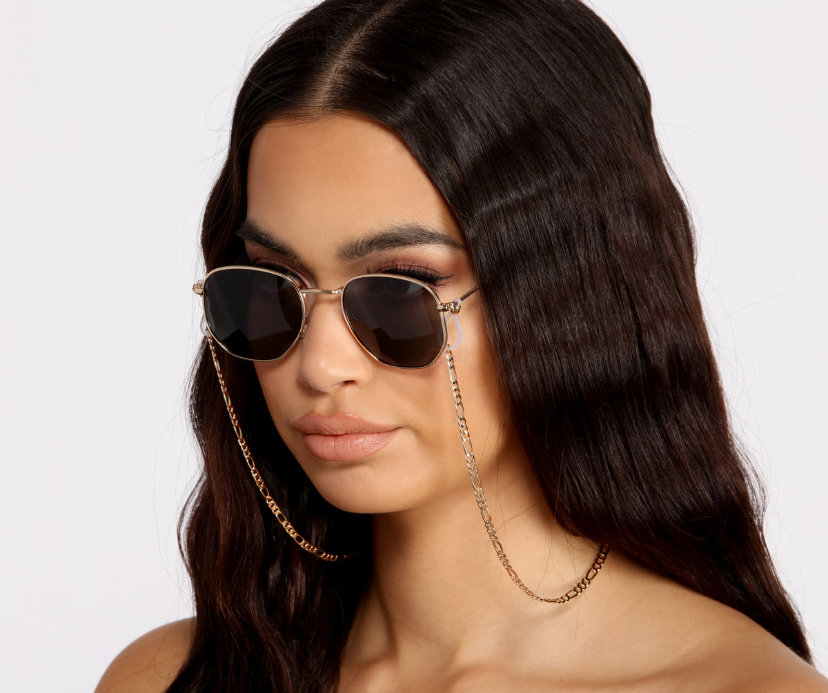 It's Chill Gold Sunglasses Chain | Windsor