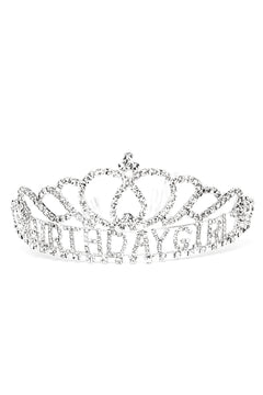 birthday girl rhinestone tiara