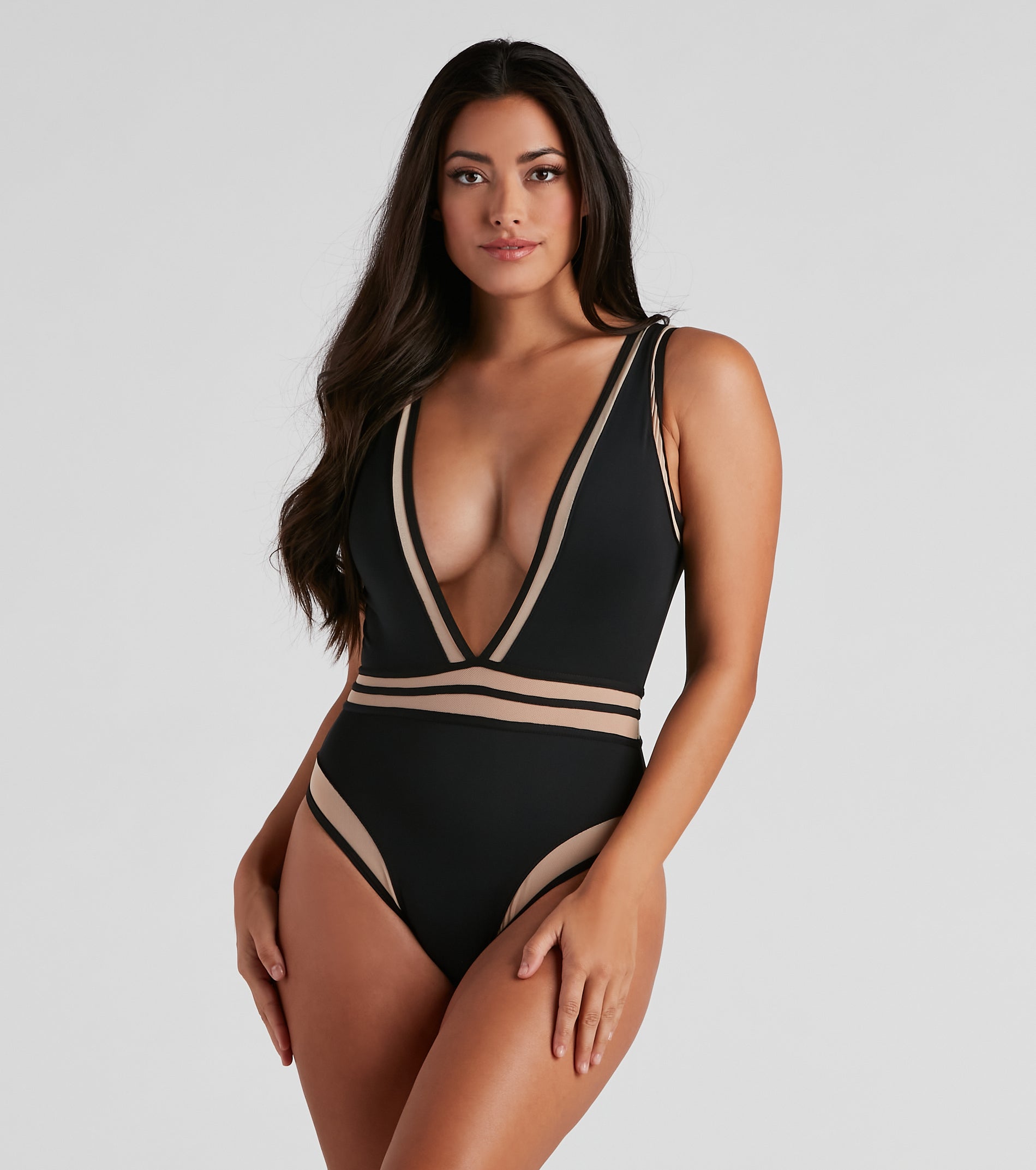 Sultry Silhouette One-Piece Swimsuit