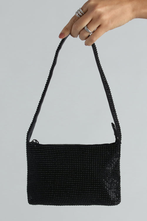 Fashion Classic: Little {Crossbody} Black Bag - Glitter, Inc.