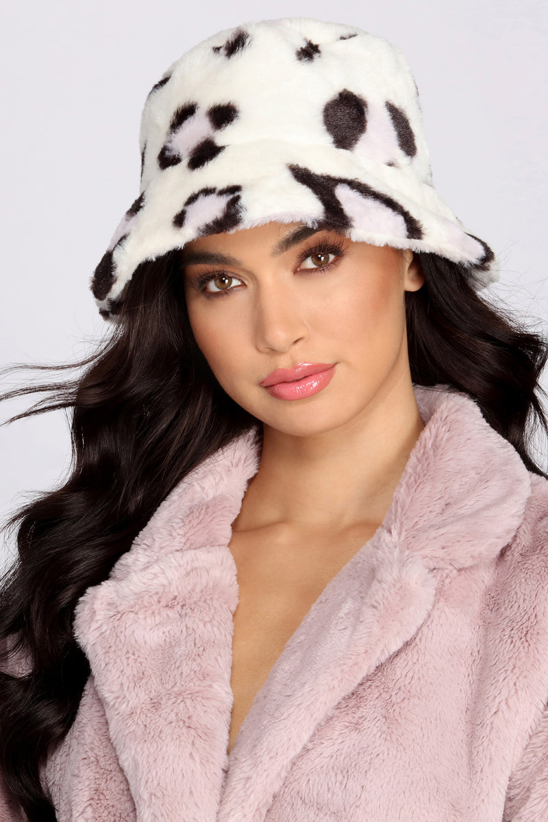 hat faux fur