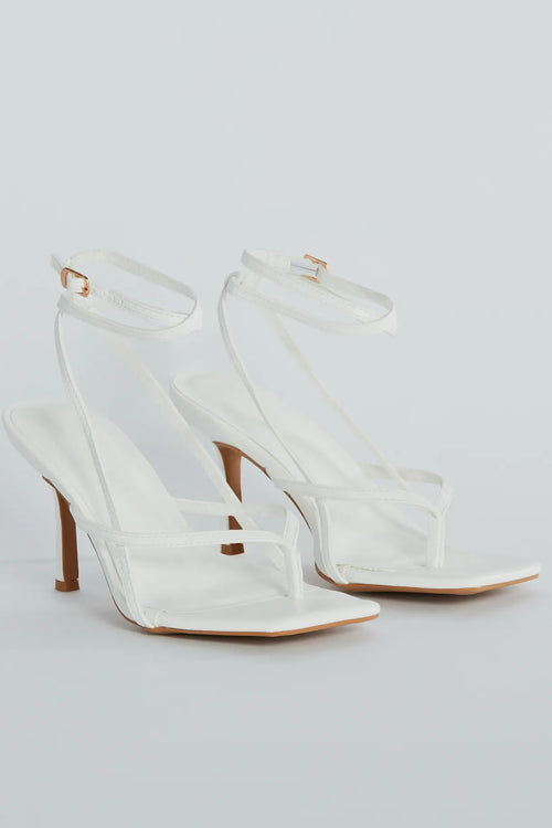 Criss Cross Clear Heels – Windsor  Clear heels outfit, Heels, Fashion heels