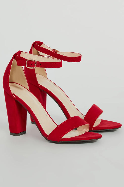 Gianvito Rossi Dark Red Suede Ankle Wrap Heels - 7.5 – I MISS YOU VINTAGE