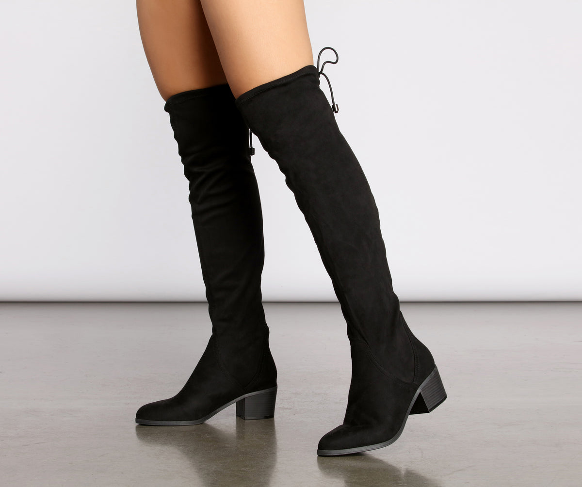 Above Basic Over The Knee Boots & Windsor