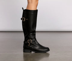 wide fit knee boots