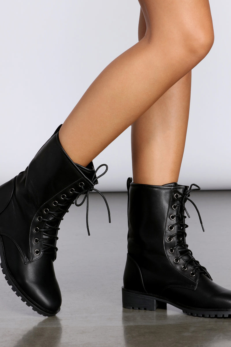 thigh high military boots