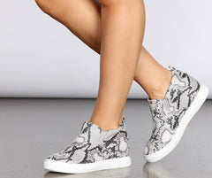 extra mile wedge sneaker