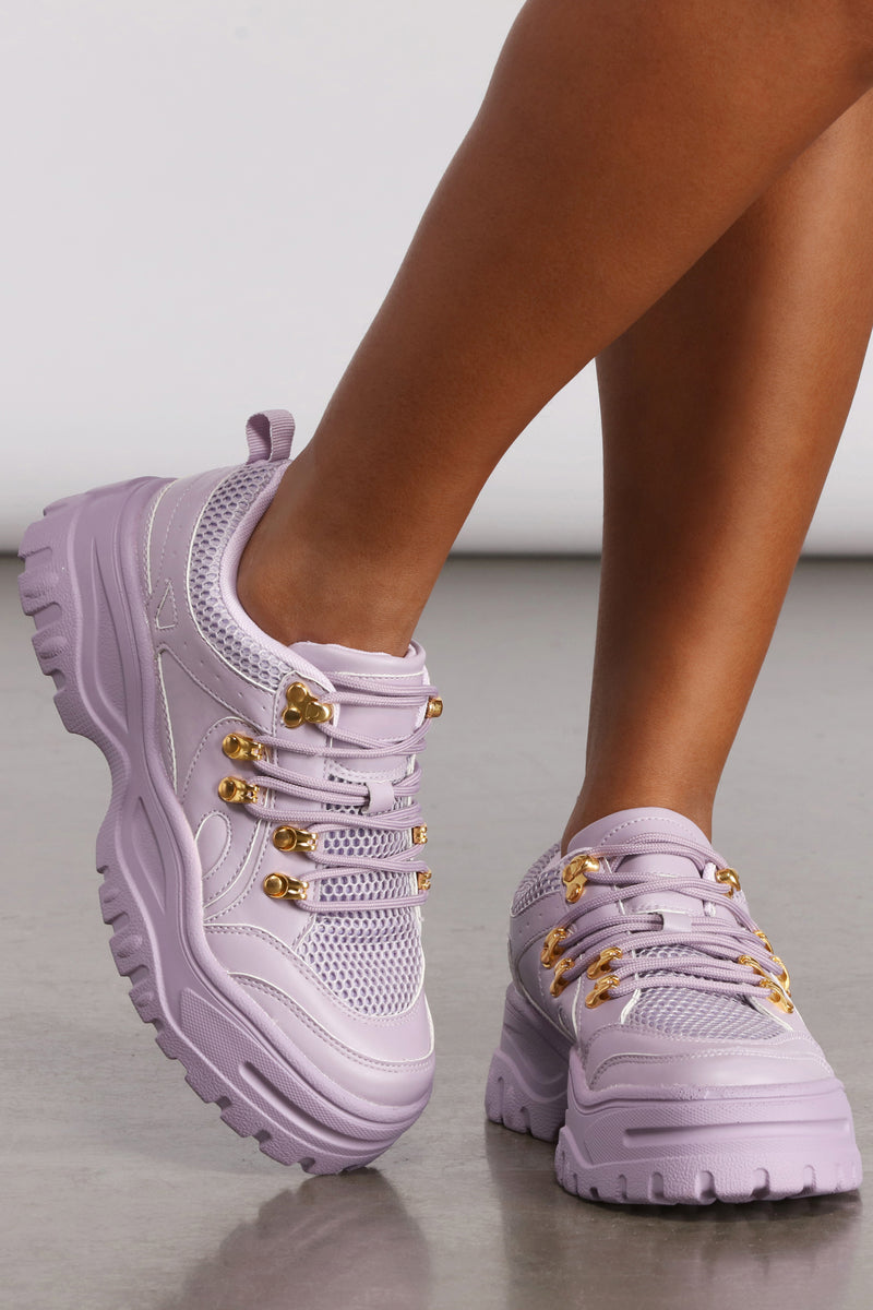 bungee lace sneakers