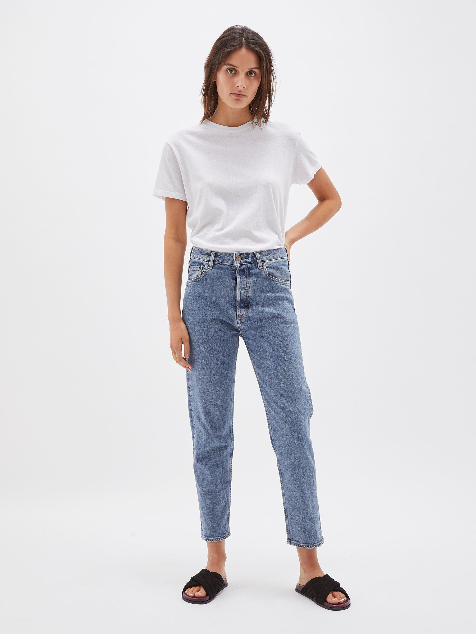 lee high rise jeans