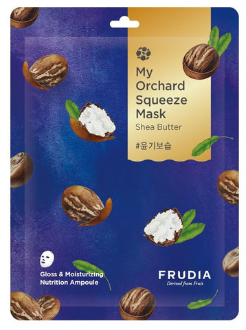 FRUDIA My Orchard Squeeze Mask Shea Butter - Korean moisturizing mask for dry skin.