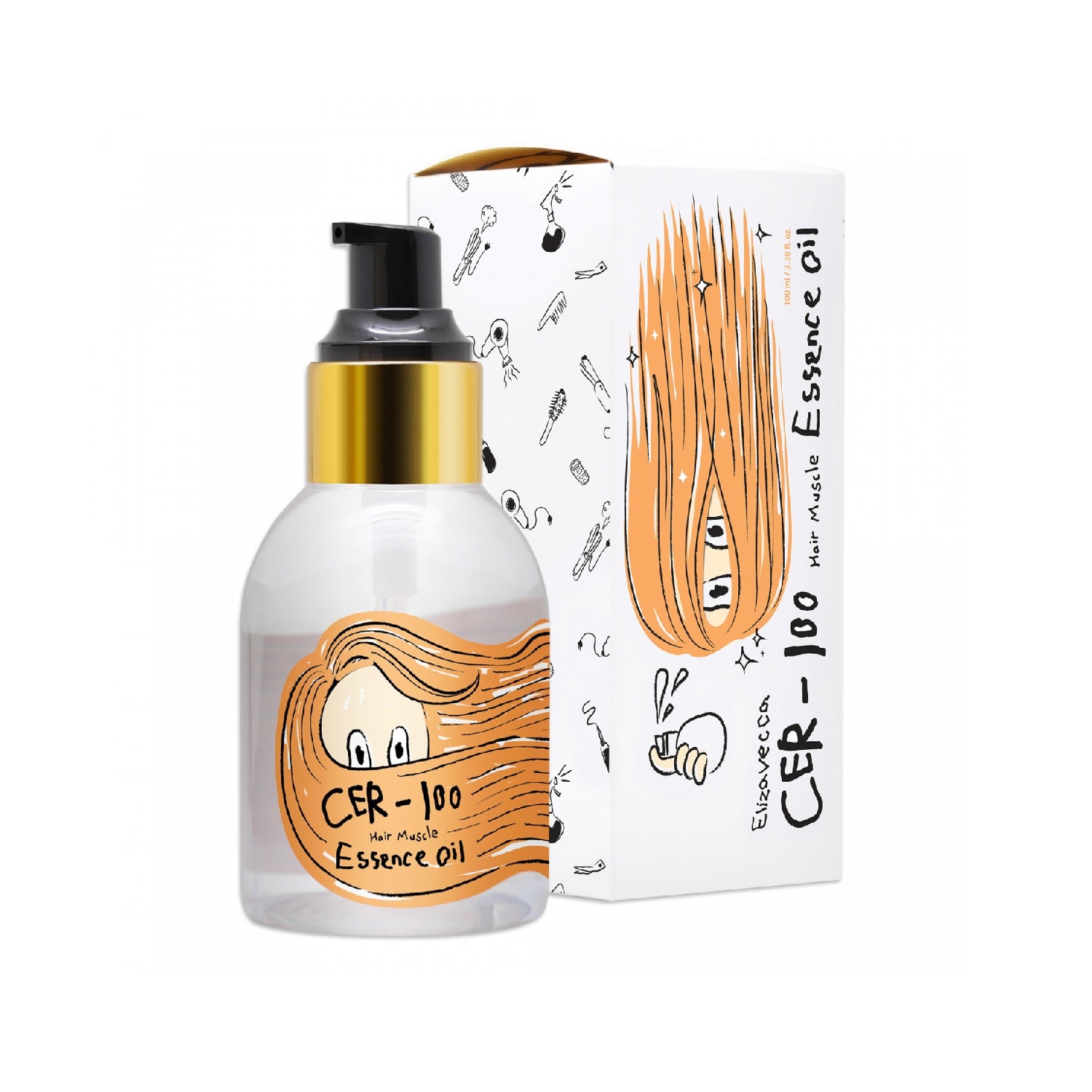 ELIZAVECCA CER-100 Hair Muscle Essence Oil