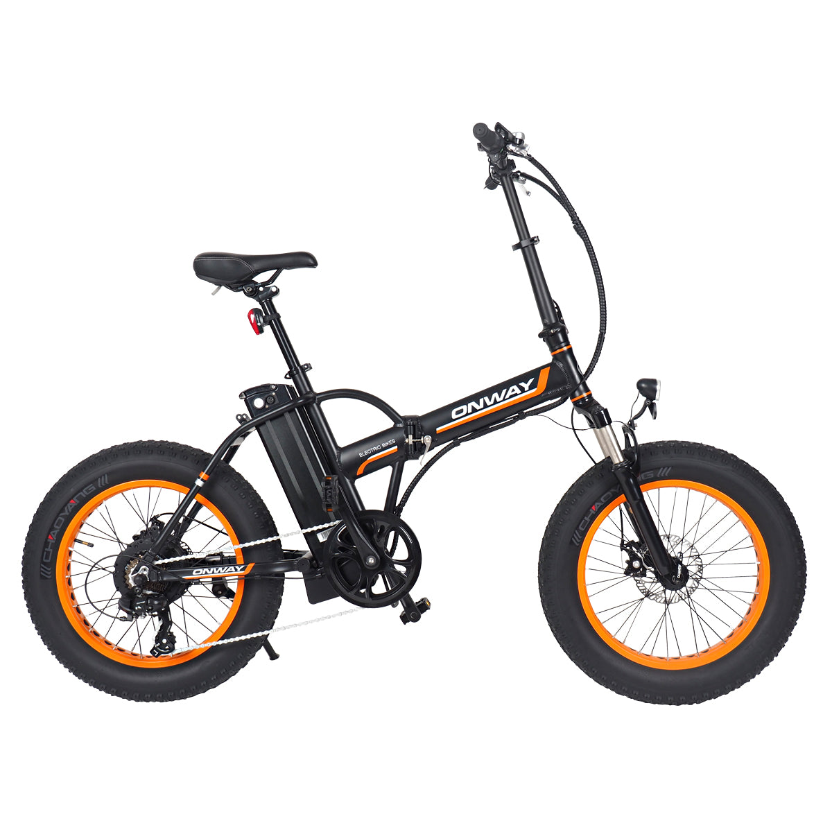 onway folding fat tire ebike