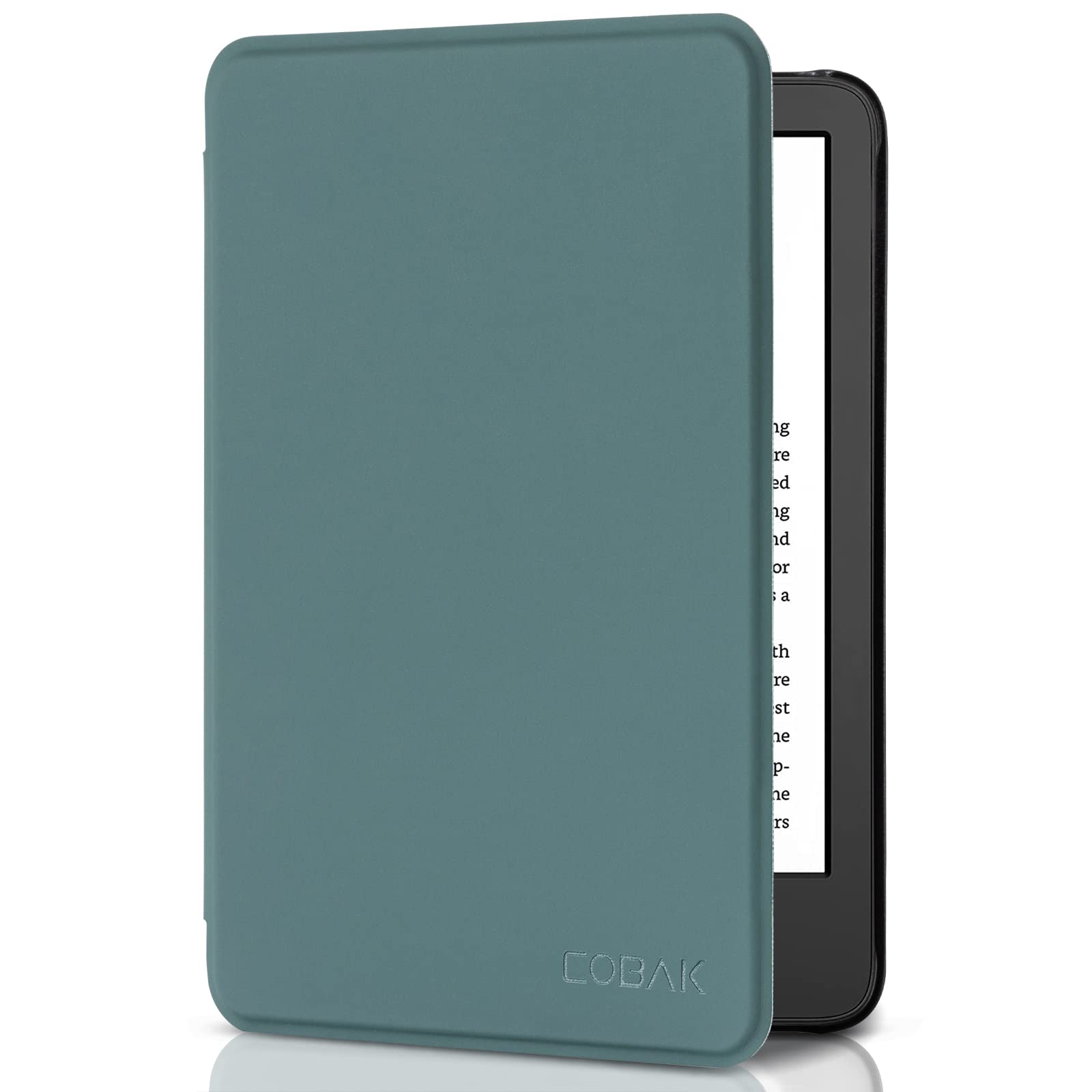 CoBak Case for All New 6 Inch E-Reader 2024 and 2022 (11 Generation) - PU Leather Smart Cover, Auto Sleep and Wake, not Compatible with Kobo Clara