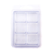 6 Cavity Wax Tart Clamshell Mould