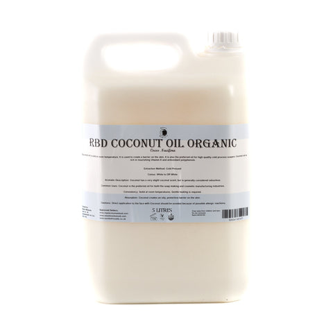 Coconut RBD Organic Carrier Oil – New Directions UK