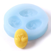 Kissing Swans Silicone Mould (3 Cavity)