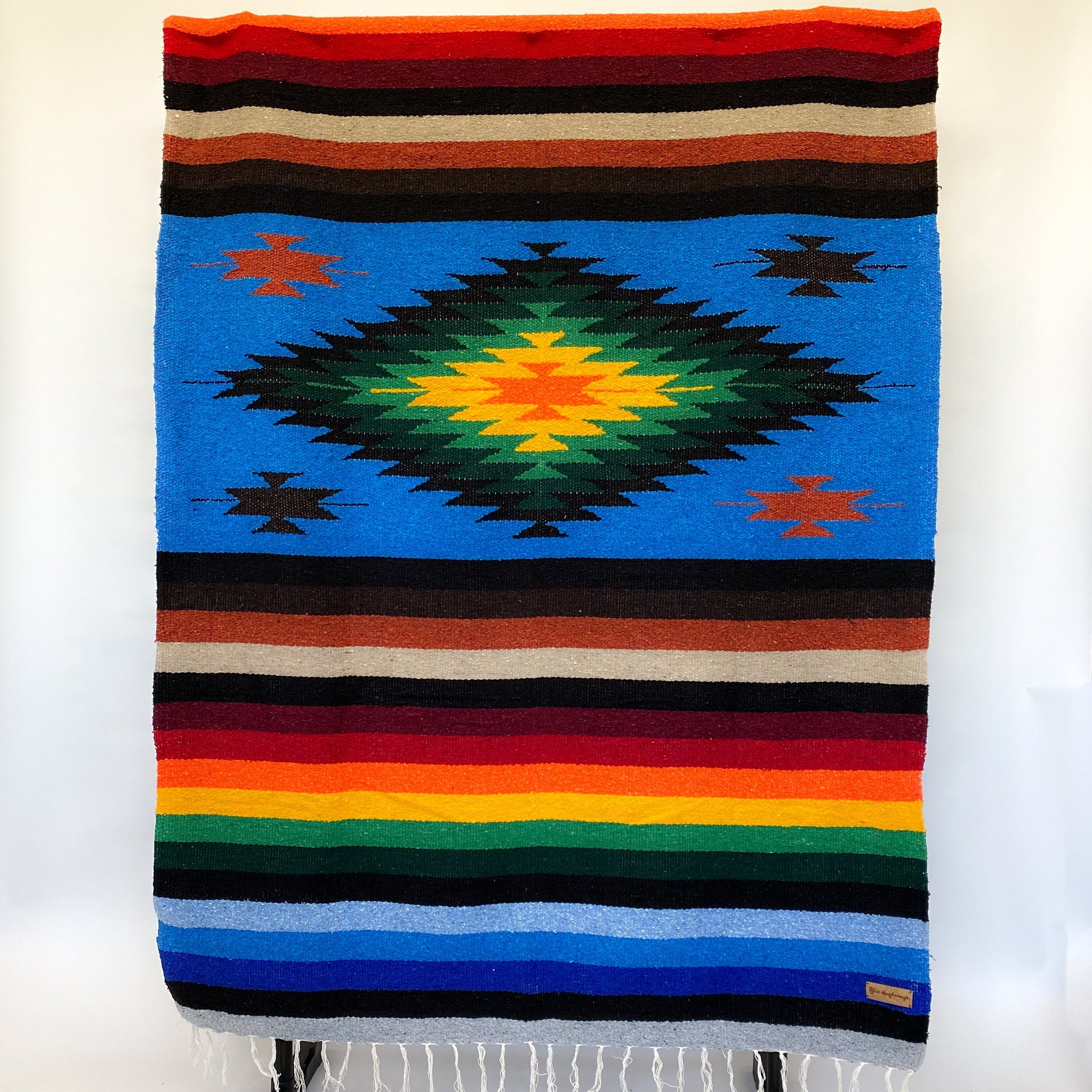 069082● SEVEN BY SEVEN MEXICAN BLANKET