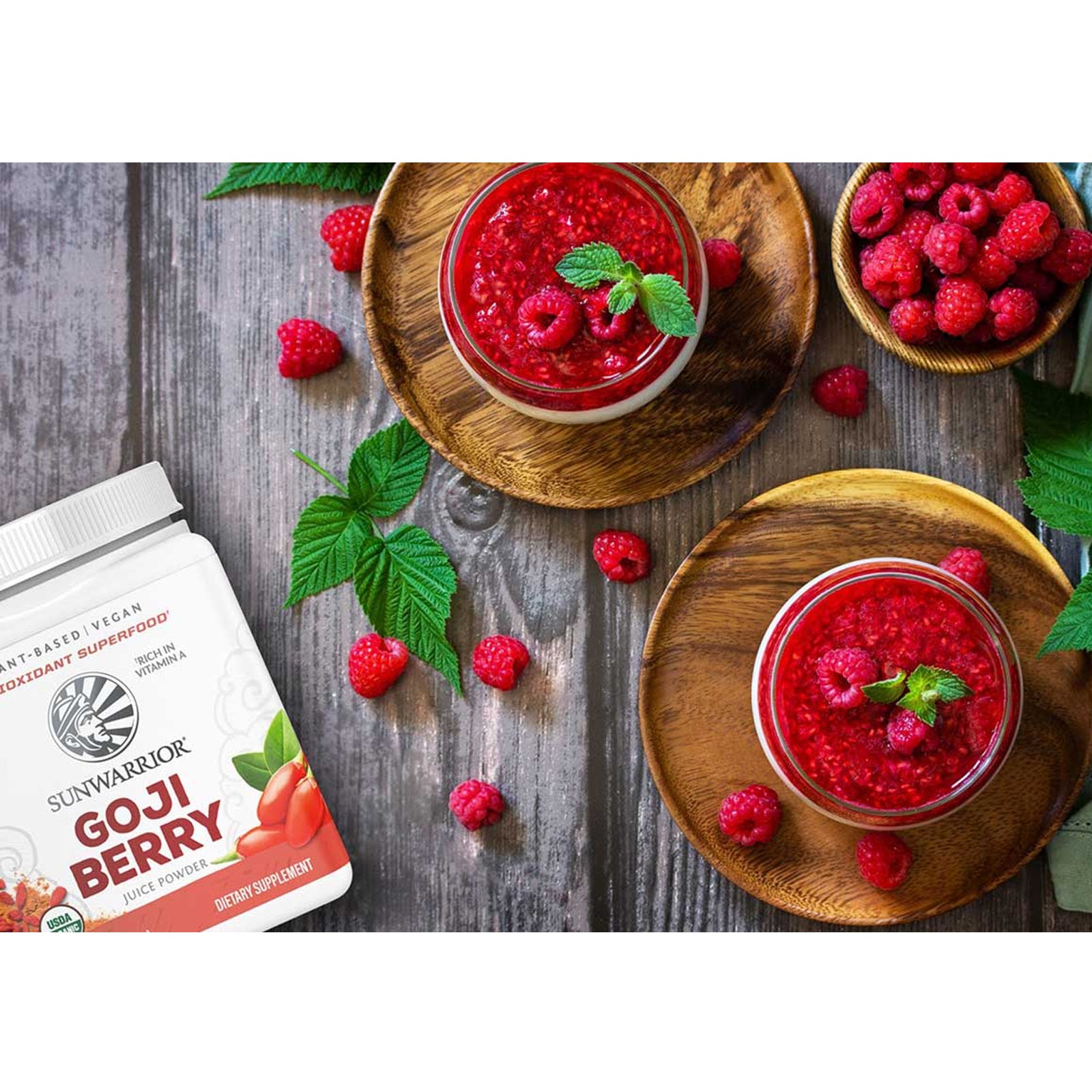 Sunwarrior Organic Goji Berry Juice Powder - Barbell Flex